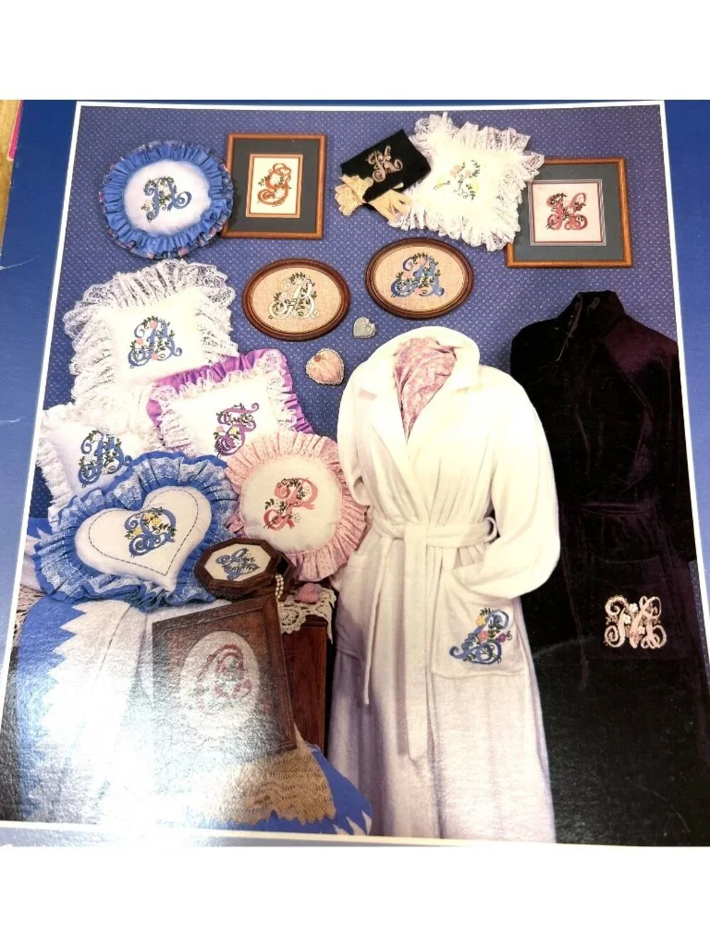 Cross-Stitch Pattern Booklets Set Of 4 Featuring Alphabets & Holiday Motifs
